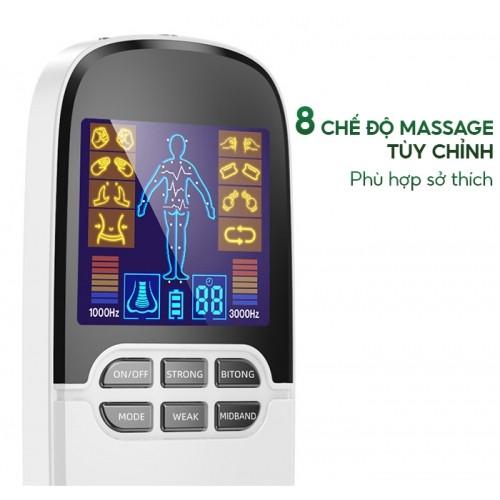 Product Introduction of Máy massage pin sạc Nikio NK-102 1