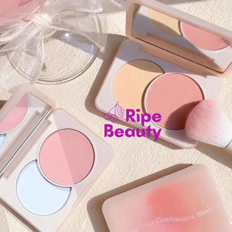 Bảng Phấn Má Hồng Sweet Mint 2 Màu Phấn Mịn Nhẹ Nhàng Trang Điểm Tự Nhiên