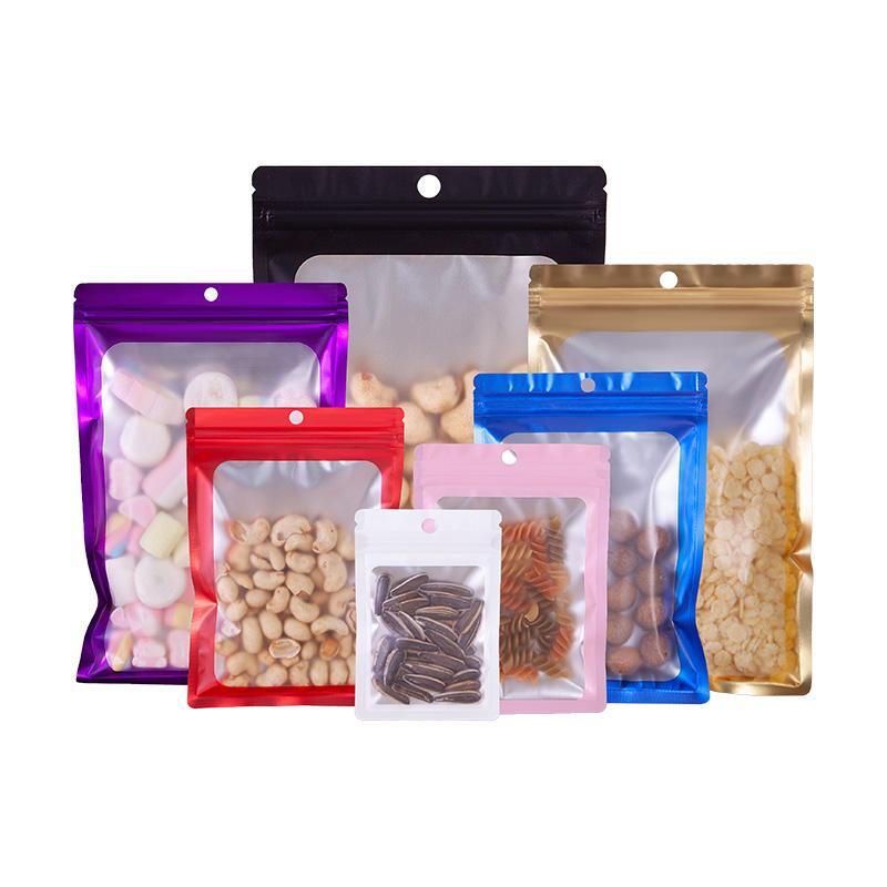Product Introduction of Durable Storage Bag, 100pcs/set Self Sealing  Food Sundries  Jewelry Storage Bag, Home Organizer for Indoor & Outdoor 0