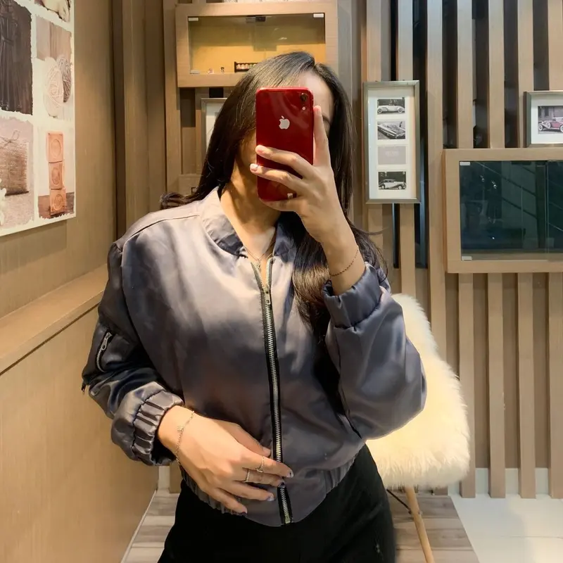 Jaket bomber alice by bombshellstores / jaket bomber (BUKAN JAKET MUSIM DINGIN ) 7