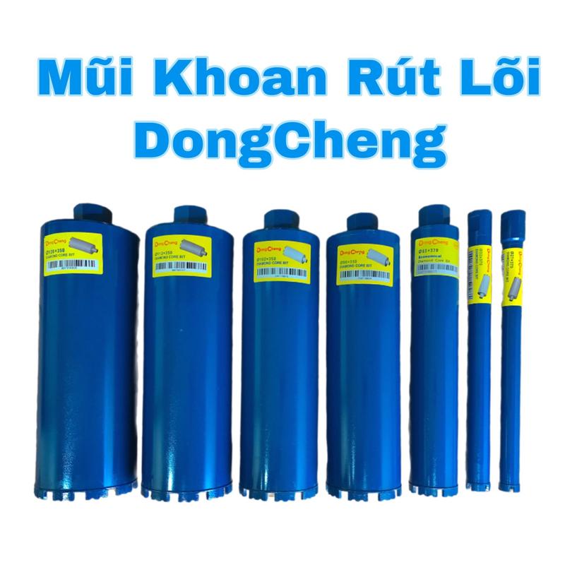 Mũi Khoan Rút Lõi Bê Tông Dongcheng. Đủ cỡ (27MM, 32MM, 44MM, 51MM, 63MM, 83MM, 89MM, 96MM, 102MM, 112MM, 120MM, 140MM). Hàng chất lượng, giá tốt.