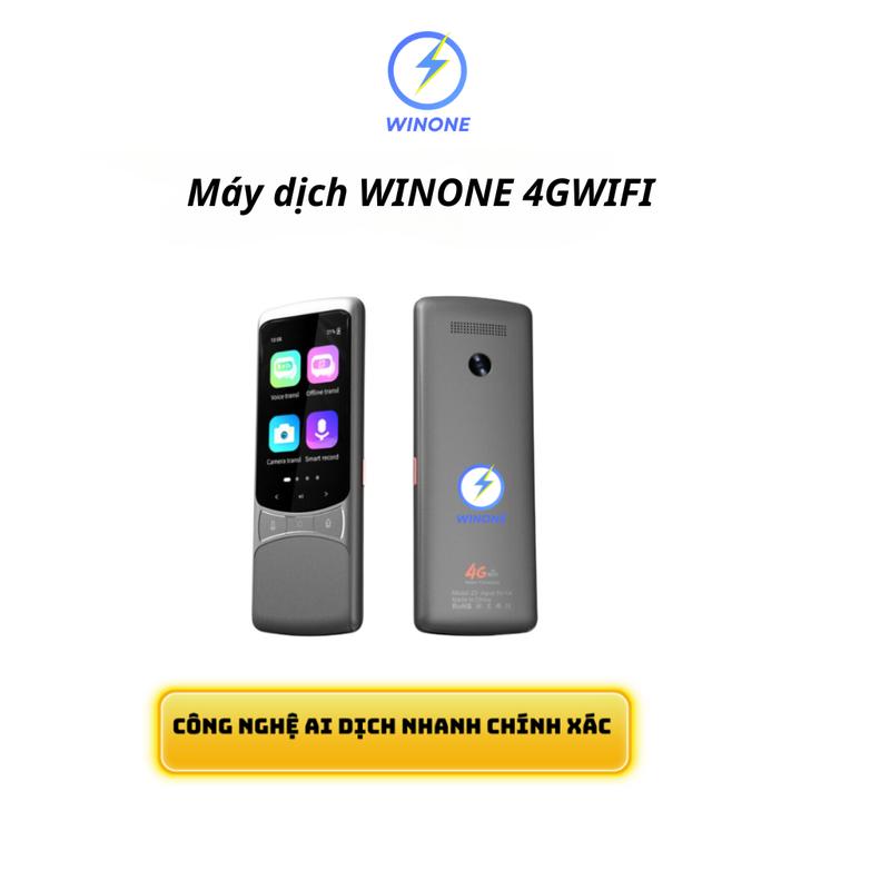 Product Introduction of (Sẵn hàng)Máy dịch thông minh WINONE 4g wifi dịch đa ngôn ngữ ,có hỗ trợ dịch ngoại tuyến, cảm ứng mượt, có hỗ trợ sim Mobile Bluetooth 5