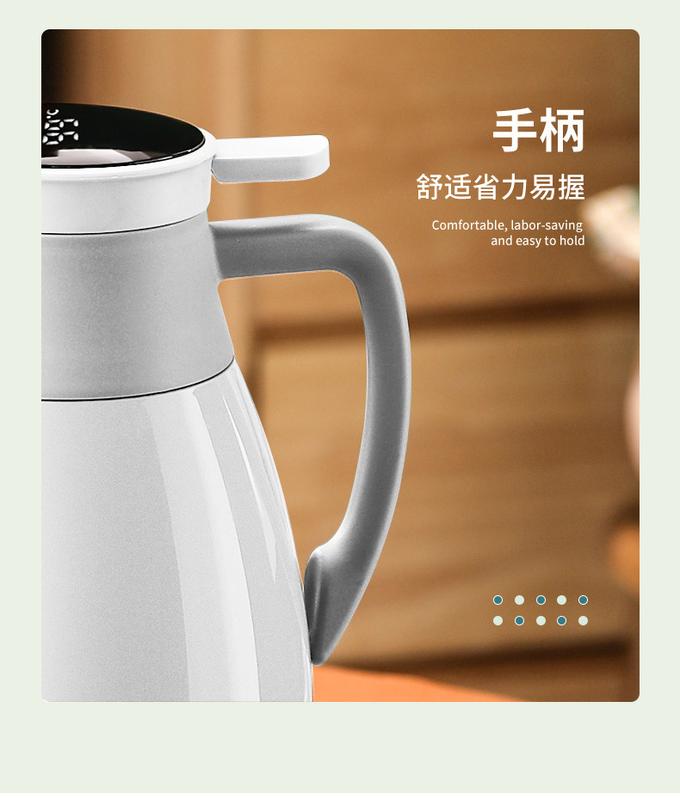 Product Introduction of 2L Thermal Insulation Kettle Household Large Capacity Thermos Glass Liner Insulation Bottle Teapot Kettle Hot Water Bottle Cup Drinkware Flasks 15