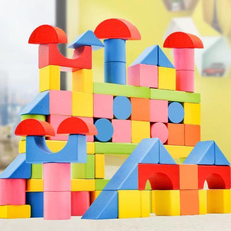Product Introduction of Đồ Chơi Khối Xây Dựng Giáo Dục Cho Trẻ Em, Chất Lượng Cao, Còn Hàng, Thích Hợp Cho Trẻ 1-2-3-6 Tuổi, Bé Trai Và Bé Gái Trẻ Sơ Sinh, Giáo Dục Sớm, Hình Vuông Lắp Ráp, Làm Bằng Gỗ, Bán Chạy, TK Toy 9