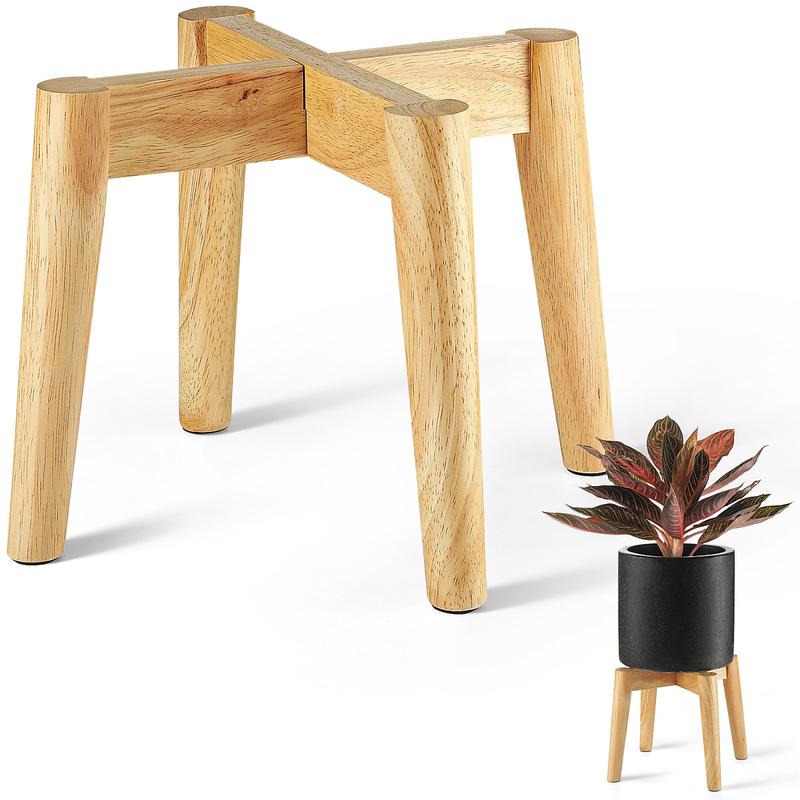 Kệ Để Chậu Cây, Đôn Gỗ Kê Chậu Cây Cảnh, Giá Kê Chậu Hoa KT Cao 19 x Rộng 25 cm