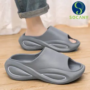 Socany Sandal Pria Dan Wanita Sandal Slop Pria Dewasa Sendal Slip on Sepatu Sandal Wanita Anti-slip Sandal Pasangan Ukuran 35-44