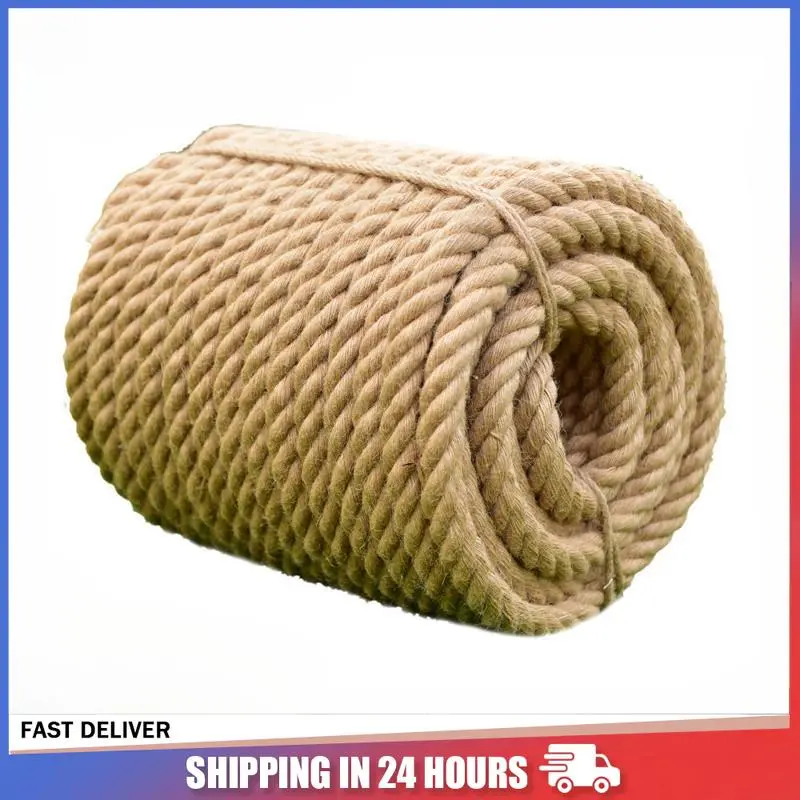18/20/24mm Jute rope/battle rope/natural jute rope/swing rope/tug of ...
