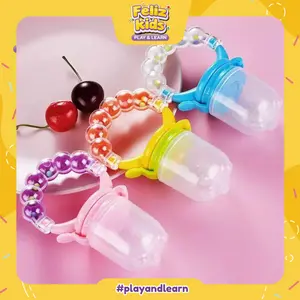 [FELIZKIDS] [FK336] Empeng Dot Buah Anak Bayi Fruit Feeder Rattle Teether Kompeng Pacifier Gigitan Bayi