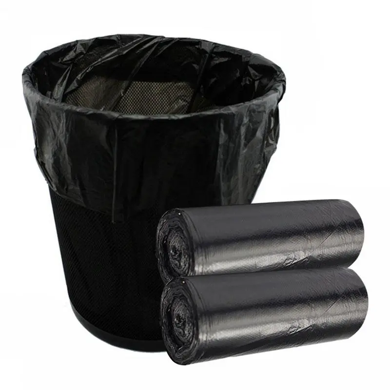 Túi Đựng Chất Thải Rác, Màu Đen, 1 Cuộn / 50 Chiếc, Để Làm Sạch Nhà Vệ Sinh, Túi Đựng Chất Thải, 50x60cm, Chất Tẩy Rửa, L9C9