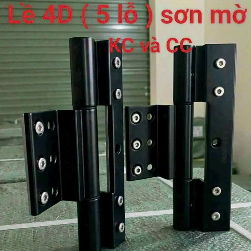 Lề 4D 20cm ren nhựa (5lổ) cho nhôm XiNGFA 55 3