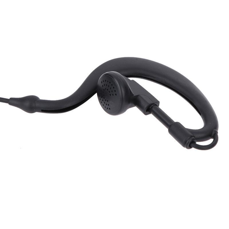 Safety Earphone Headset PTT Microphone For Kenwood Baofeng Walkie Talkie 8