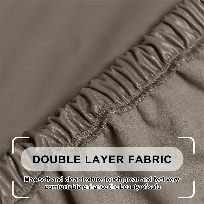 Product Introduction of Waterproof office chair cover PU leather computer gaming chairs slipcover rotating removable armchair protector cover study room 24