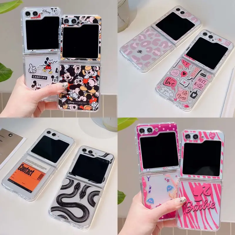 JKS Samsung Z Flip 5 Zflip5 Zflip Flip5 Casing Hp Galaxy [SUPER LUCU] Series Casetify Case