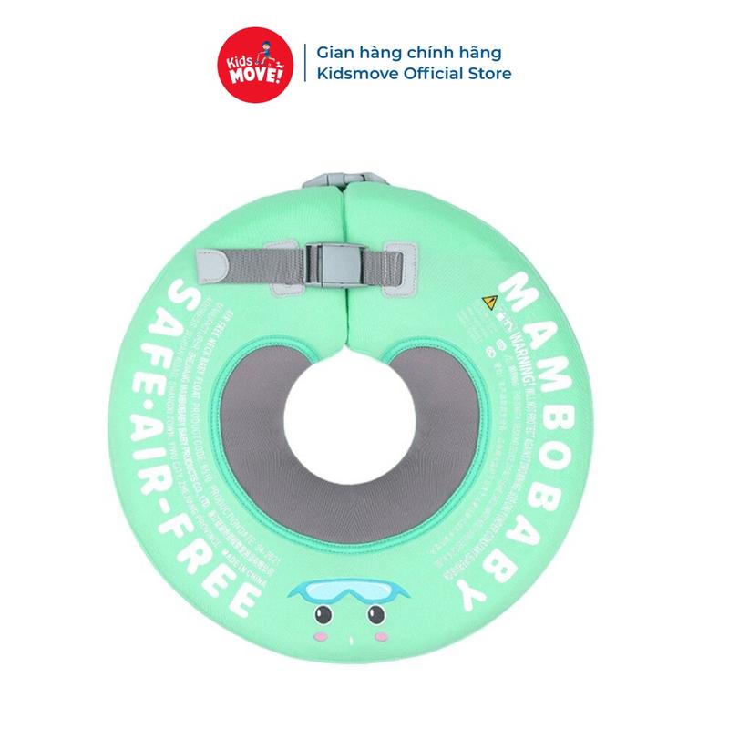 Phao cổ cho bé sơ sinh tập bơi chính hãng Mambobaby, chống lật, không bơm hơi, đặc ruột cho bé 0-6 tháng-1 tuổi cao cấp 0