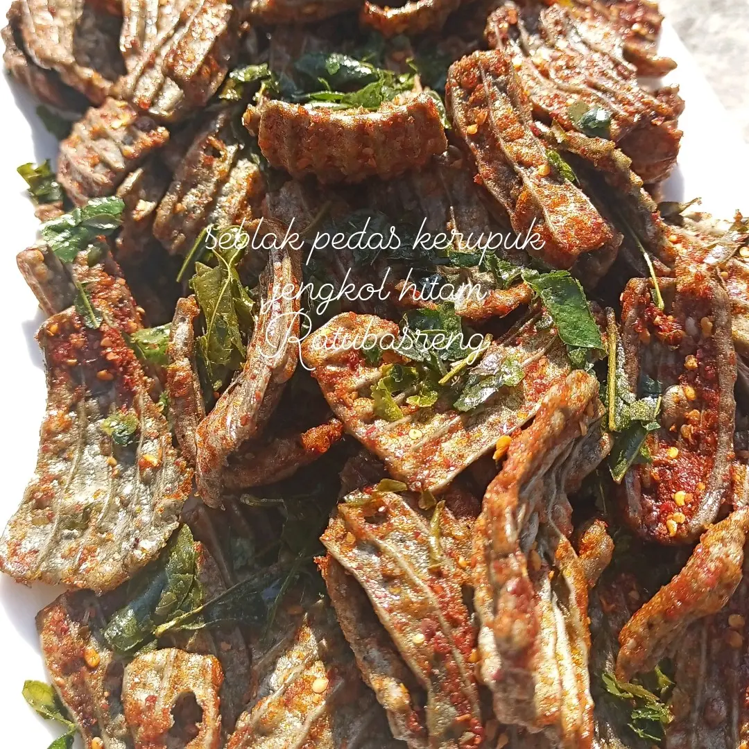 Seblak kerupuk jengkol pedas 500 gram / seblak kerupuk jengkol / Snacks