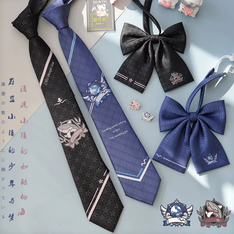 [Lin Yuejun] Original JK/DK Tie Women's Hand Tie Men's Uniform - TikTok ...