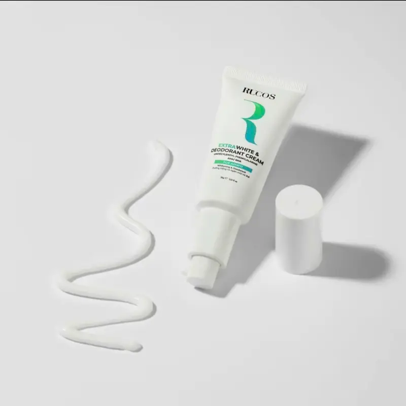 Extra White & Deodorant Cream - Kem dưỡng vùng da dưới cánh tay 35g - Rucos kem nách ngăn mùi cơ thể 7
