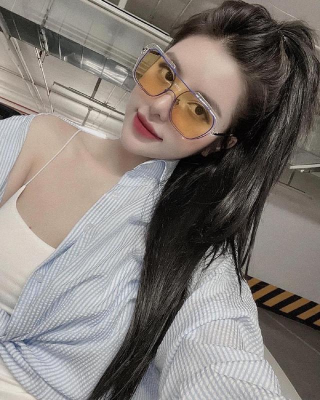 S60 Mắt Kính Râm Women Màu Vàng Chống Nắng Tròng Kính Mắt Nam Mặt Lớn Trendy Gọng Kính Kim Loại