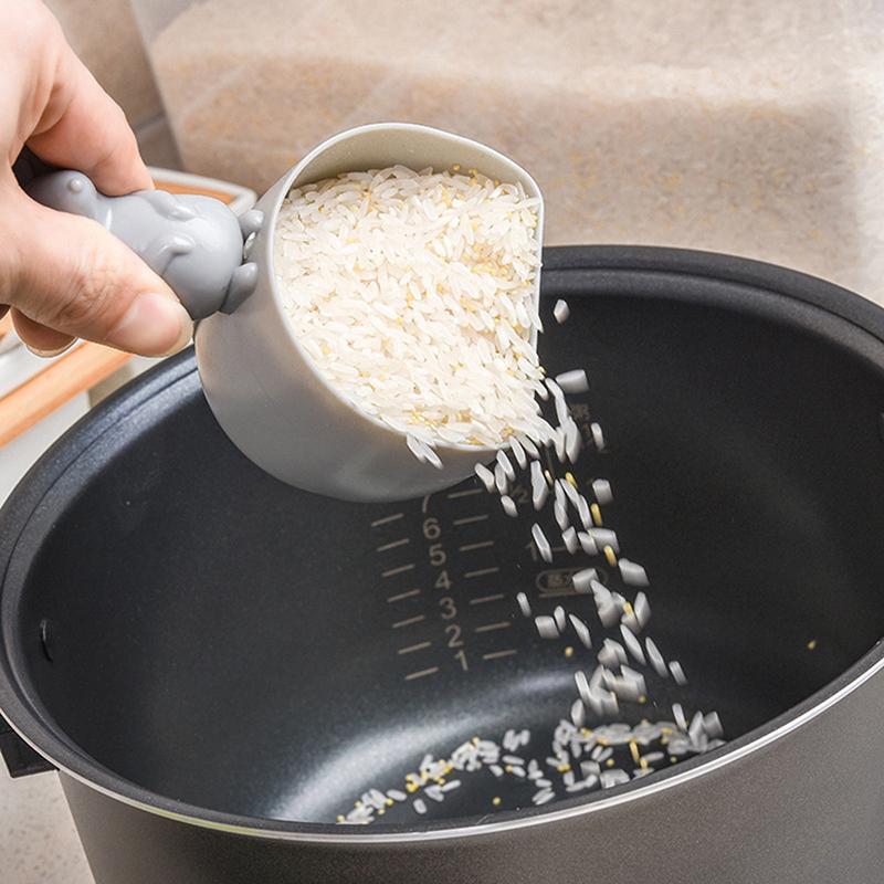 1Pc Mouse Shape Rice Spoon PP Rice Spoon Measuring Rice Scoo - TikTok ...