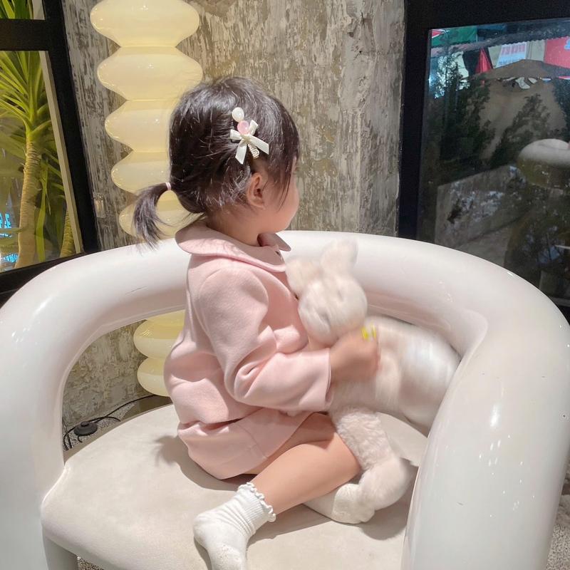 LOLIPOP SET - Set dạ hồng dáng ngắn style Hàn thiết kế Chuchubebe 3