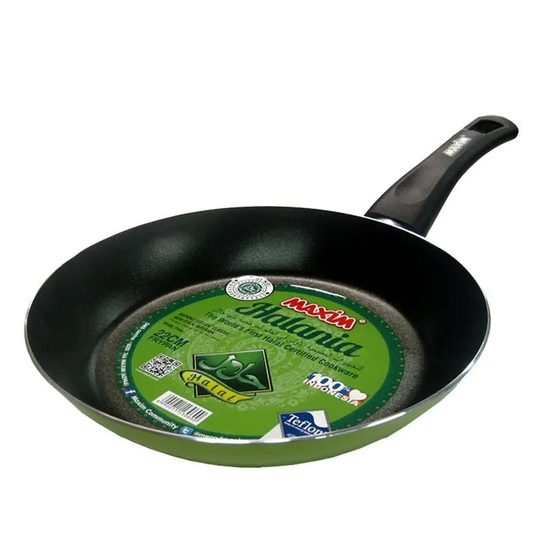 Maxim HAL22FP – Halania 22 cm Fry Pan Wajan Penggorengan Halal Masak Peralatan Kitchenware 2