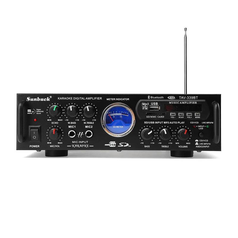 Amply 339Bt SunBuck chính hãng, công suất 500W- 220v Nghe Nhạc Bluetooth
