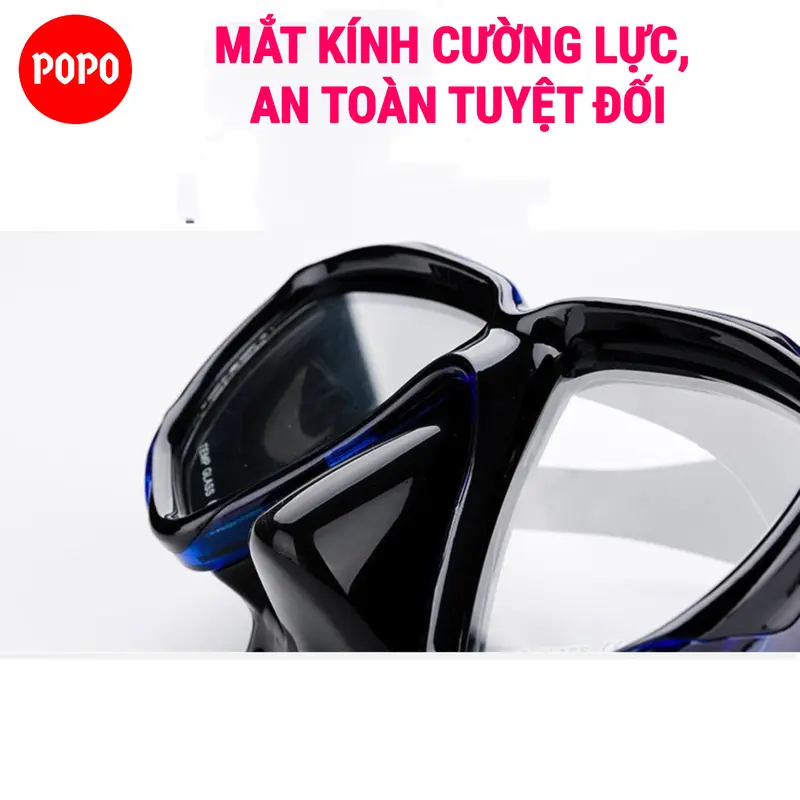 Mặt nạ lặn TUO biển thế hệ mới tầm nhìn rộng, mắt kính cường lực, ngăn nước tuyệt đối mặt  nạ masker  selam 4