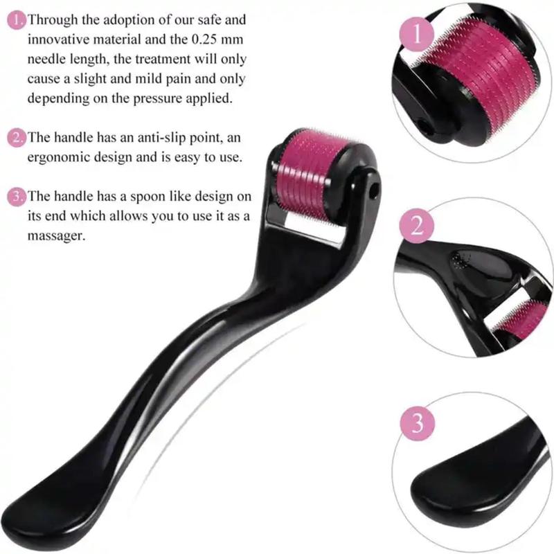 Facial Microneedle Roller, 1 Count Multi-purpose Massage Roller, Micro Needle Skincare Roller For Face Scalp 2