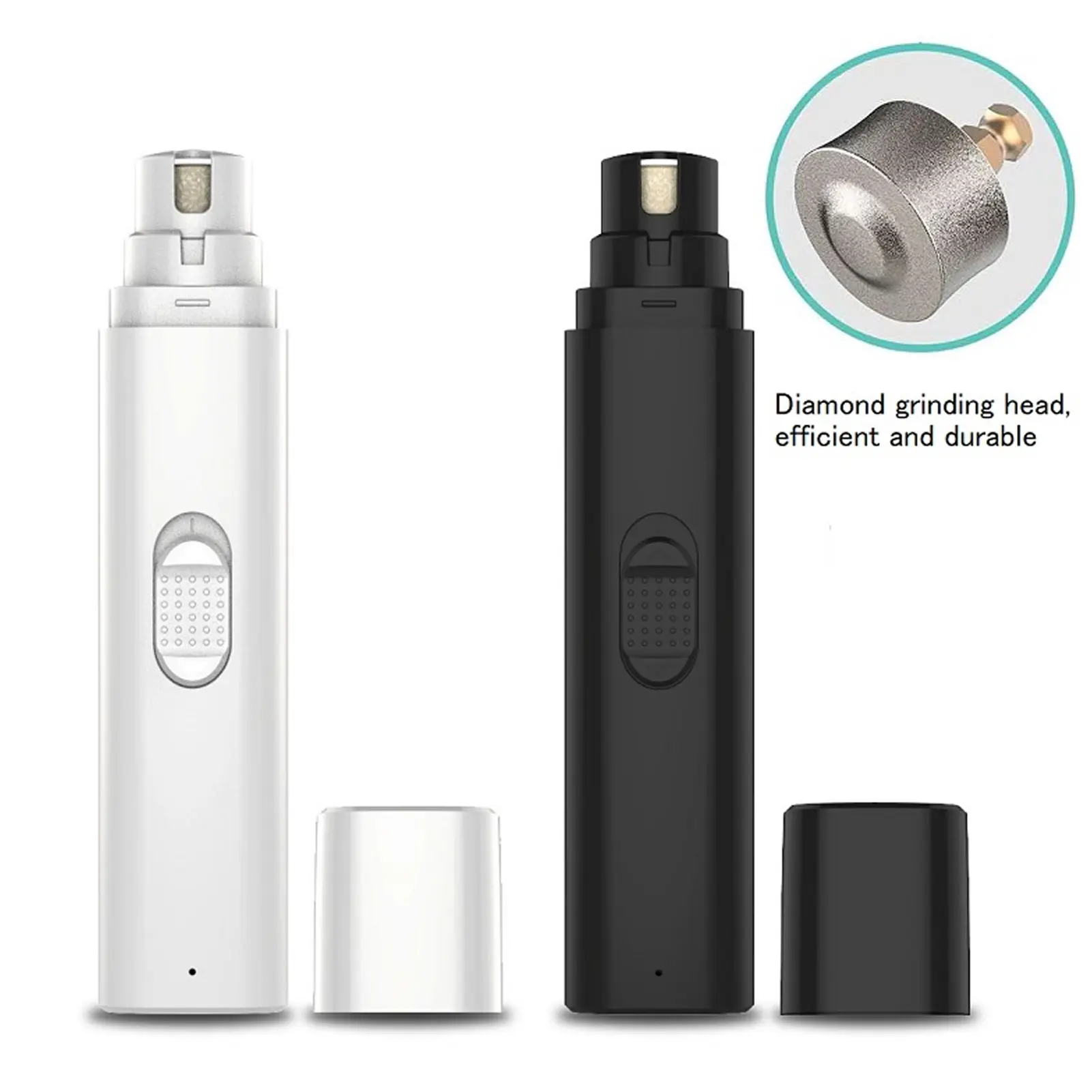 Electric Dog Nail Clippers for Dog Nail Grinders USB Charging Pet Quiet Cat Paws Nail Grooming Tools