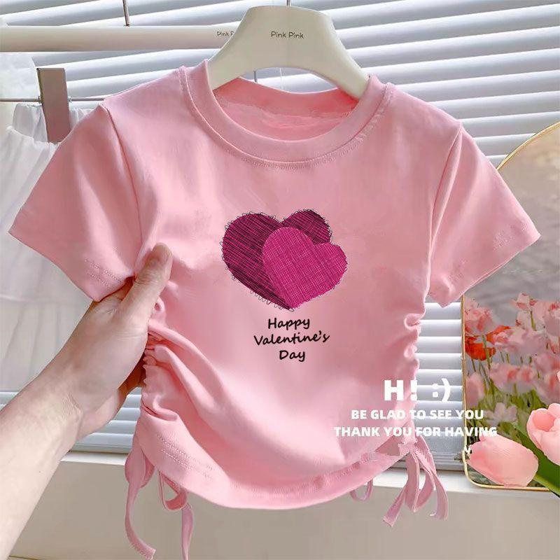 Product Introduction of Áo Phông ngắn Tay Áo, Cho Bé Gái Trẻ Trung Và Nhỏ Hàng Mới Về Mùa Hè, Áo Phong Cách Công Chúa Thường Ngày Cho Em Bé Và Trẻ Em, Tay Lửng Dây Rút, Thời Trang 27