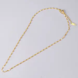 Kalung Rantai Pecah Kopi Gold