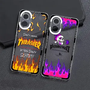 NBO-104 Case Bening  Compatible for  Hp Oppo A58 4G A58 5G A38 4G A18 A17 A98 5G A78 5G Custom Casing Softcase Silikon TPU Tahan air Handphone Silicone