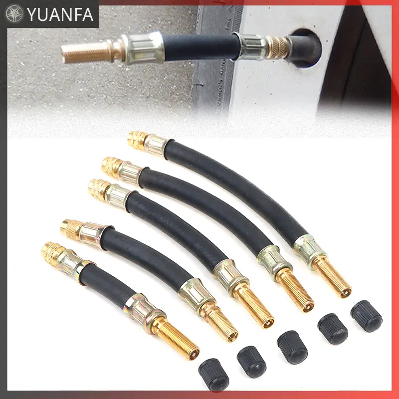 Ống linh hoạt, bện, cho lốp xe ô tô, thân van lốp xe, bộ điều hợp ống nối dài