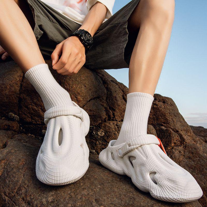 Waste Soil Wind Cocoon Breaking Series Men's Outdoor Casual 2025 New Beach Sports Two-Way Wear Driving Non-Slip Pump 6