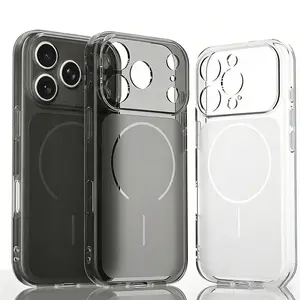 Casing ponsel untuk iPhone 17 Pro Max, 16 Pro Soft Case, 15 Plus Ultra Slim, 14, 13 Minimalis Matte, 12 Pro Max, dan 11