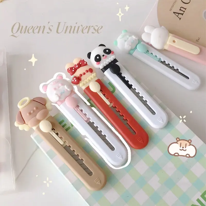 Cute Design Kawaii Cutter Box Opener Parcel Delivery Opener Cutting Knife