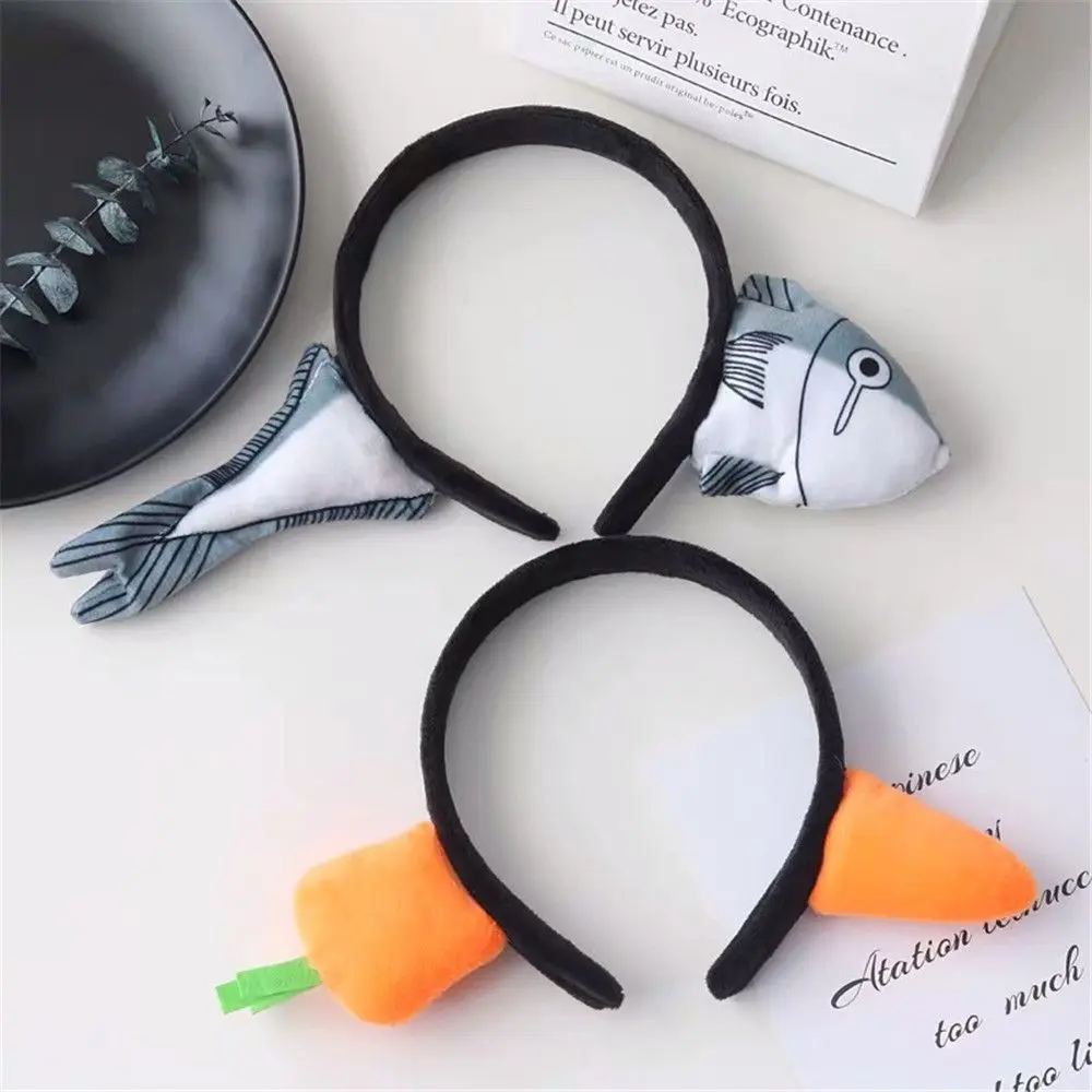 Women hair Gift Headband Shark Hair Hoop Accessories Funny Headband
