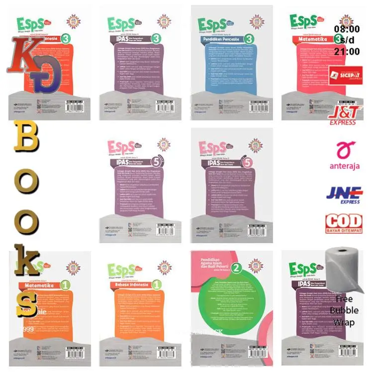 ESPS - Erlangga Straight Point Series, Simple dan Modern Untuk SD/MI - Kurikulum Merdeka Putih 1