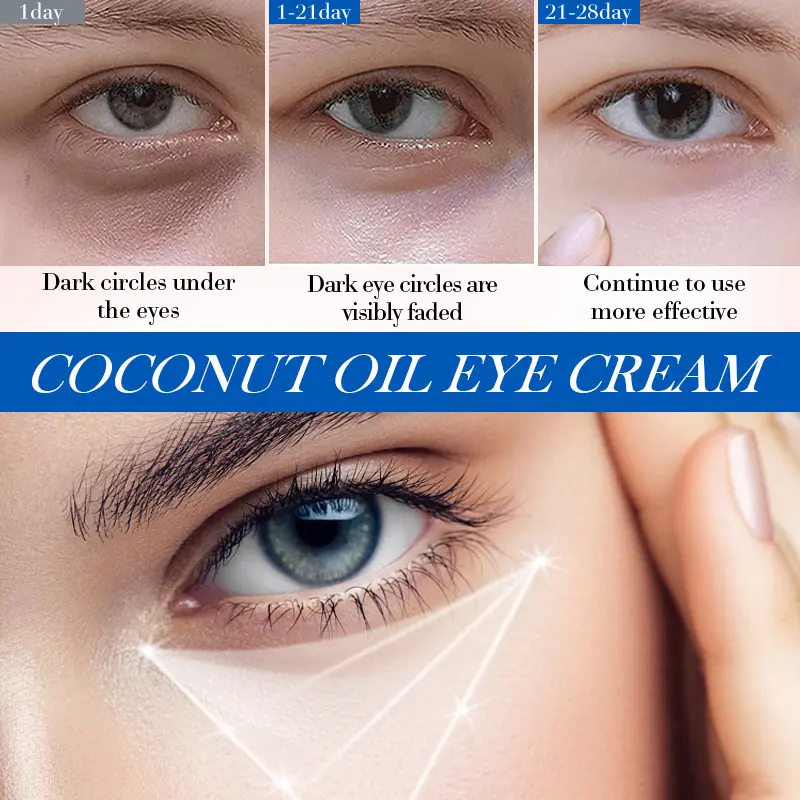 Sadoer Coconut Oil Nourishing Firming Eye Cream Moisture Replenishment Skin Care Eye Cream Hair