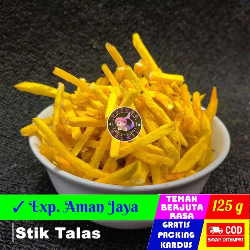 Stik Talas Original 250g / Talas Stik Cemilan Asli Bogor | Duyung Ngemil - jajanan jadul Jajanan sehat cemilan murah 4