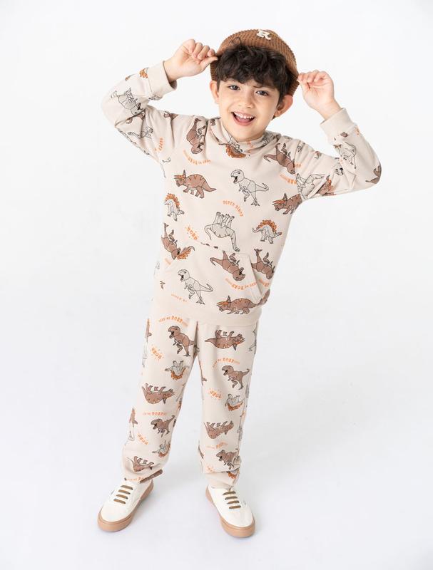 Quần nỉ bé trai in họa tiết có túi CANIFA 2BP23W005