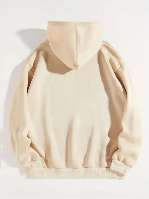 Women's Letter Print Drawstring Pocket Hoodie, Fashion Casual Hooded Sweatshirt for Daily Holiday Outdoor Wear, Women Clothing for Fall & Winter 8