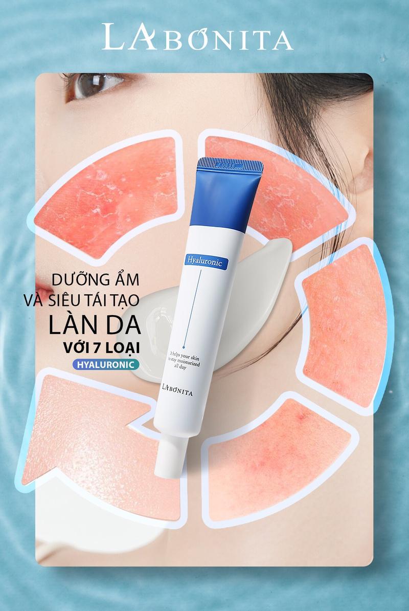 Product Introduction of Kem HA Dưỡng Ẩm Da Dầu Và Cải Thiện Tình Trạng Da La Bonita Vital Hyaluronic Acid Cream 30ml 8