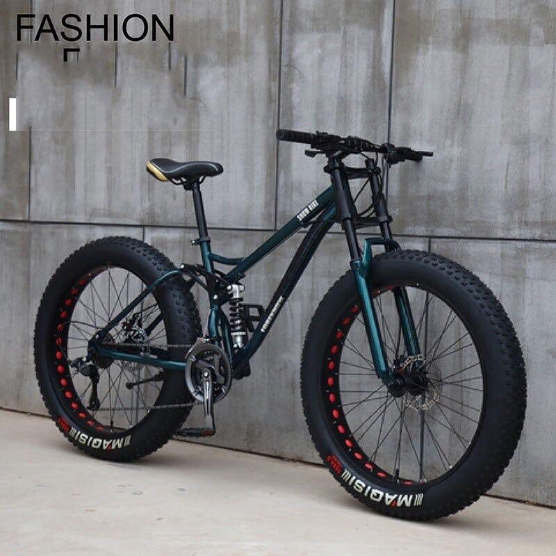 Xe đạp bánh béo Foreknow vành nan hoa, 26 inch, 21 tốc độ xedap duong pho địa hình 3