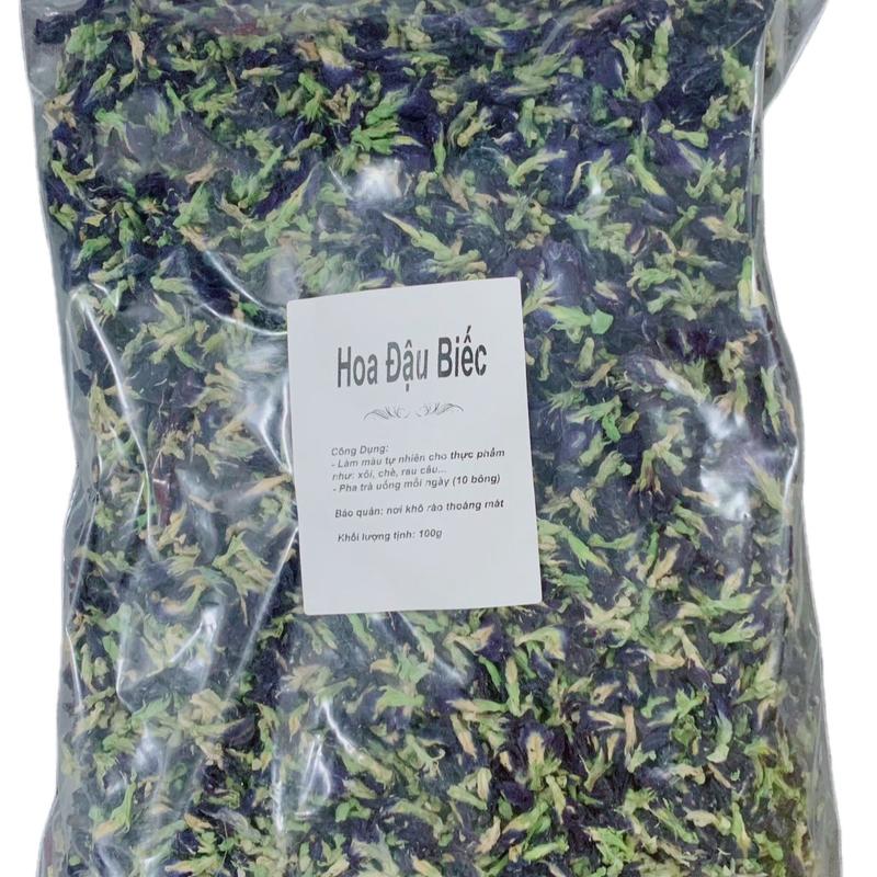 Hoa đậu biếc khô 100gram - trà hoa đậu biếc