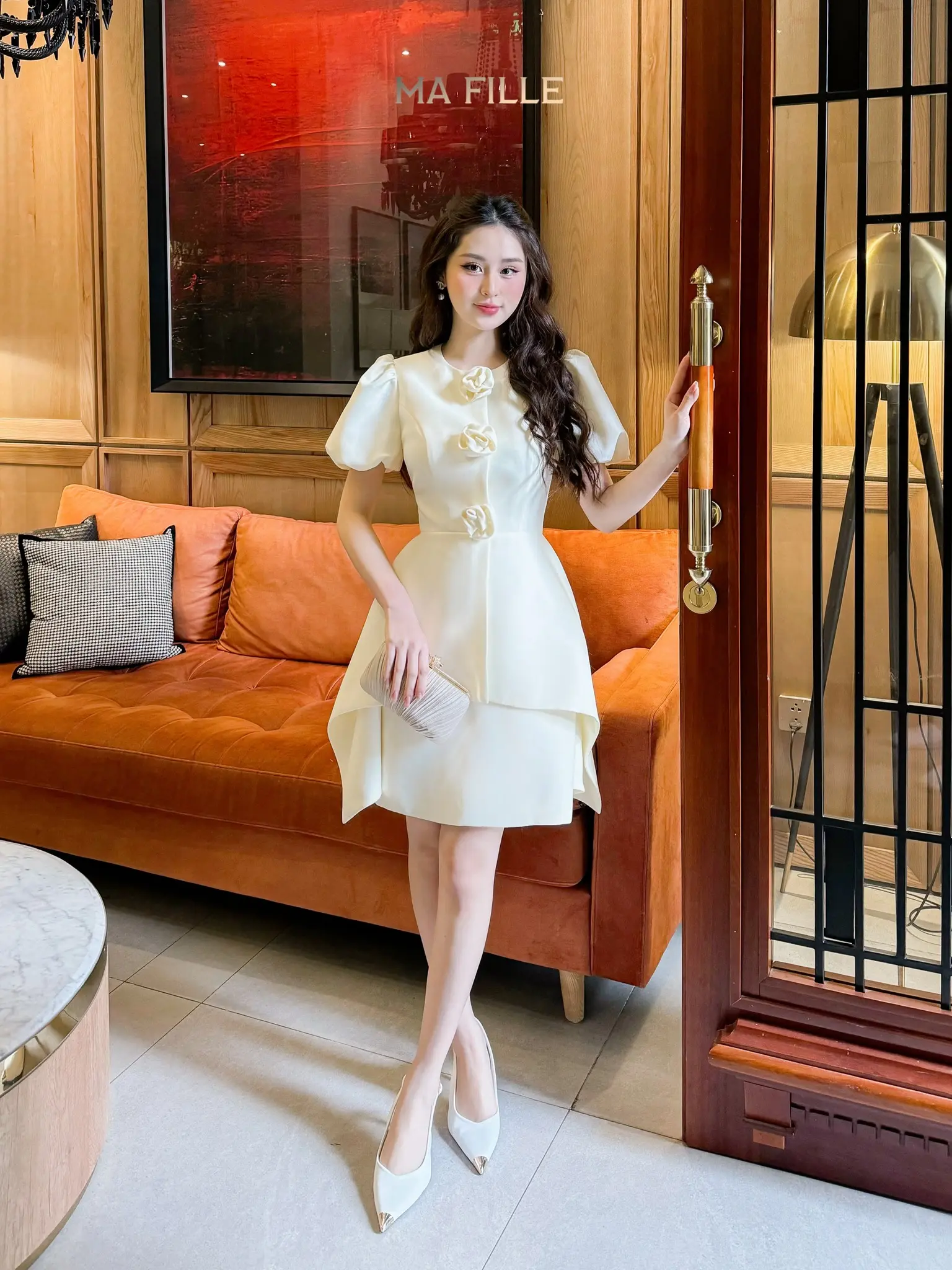 CAMELIA Dress - váy peplum che khuyết điểm