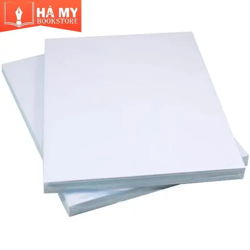 Bộ 100 tờ Giấy bìa cứng Thái trắng, A4, với độ dày lớn 160gsm