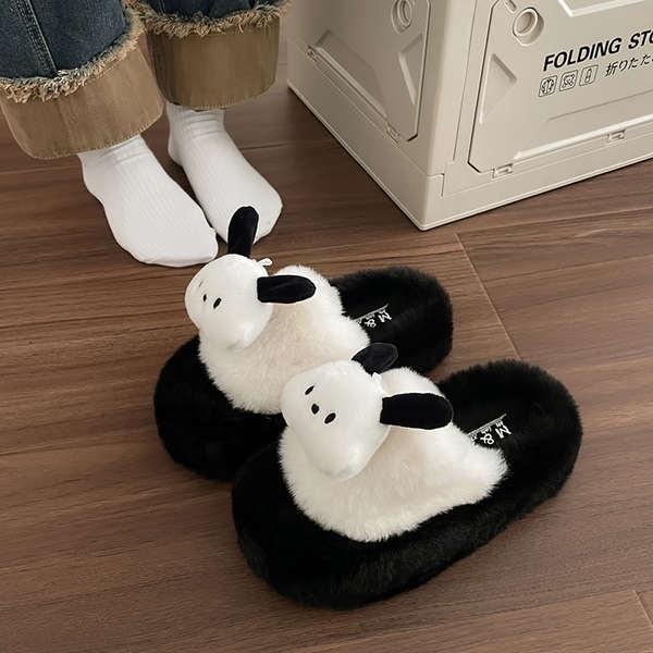 Product Introduction of Dép Lông Đế Dày Thời Trang Mùa Thu 2023 Dễ Thương Cho Nữ 0