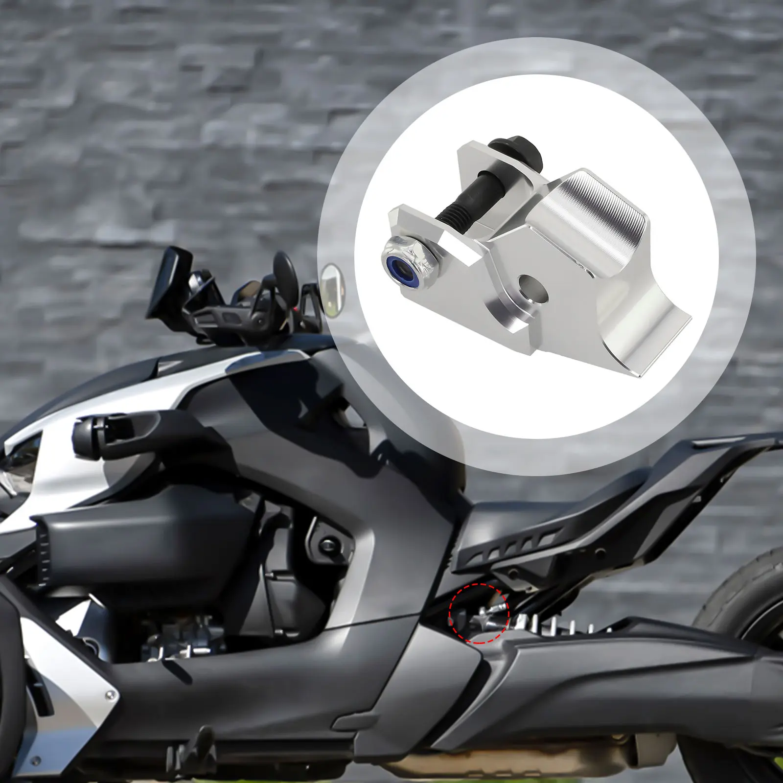 Rear Shock Lift Kit Compatible with 600 900 and RALLY Models 2021 and Earlier Increases Mudguard Clearance by 3 Inches