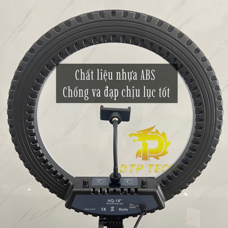 (HỎA TỐC HCM) Đèn LIVESTREAM HQ 18 45cm, Đèn Hỗ Trợ Ánh Sáng Livestream, Làm Spa, Phun Xăm, Chụp Ảnh ( BH 2 NĂM) 2